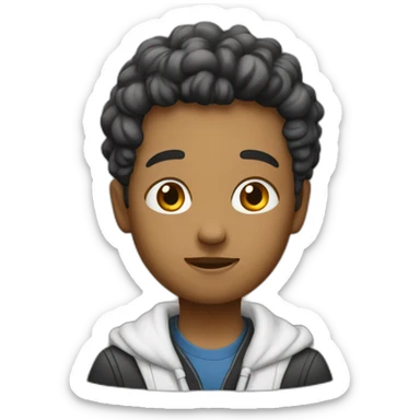 Create a innocent student sticker