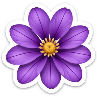 muscle flower sticker