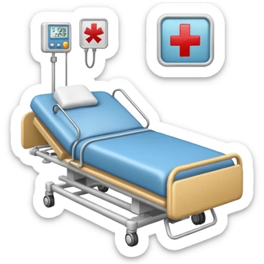 Hospital sticker