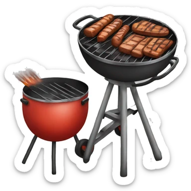 barbecue sticker