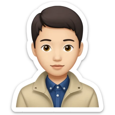 archetype for a young adult: Asian individual age 18-22yr. Freed up from financial pressures, focus on lifestyle and aesthetics and freely acknowledge they are still transitioning into adulthood 

 sticker