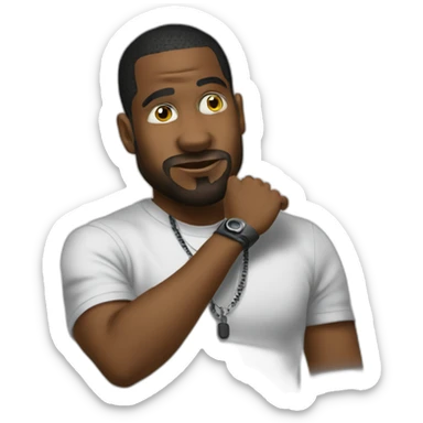 Dj stank daddy sticker