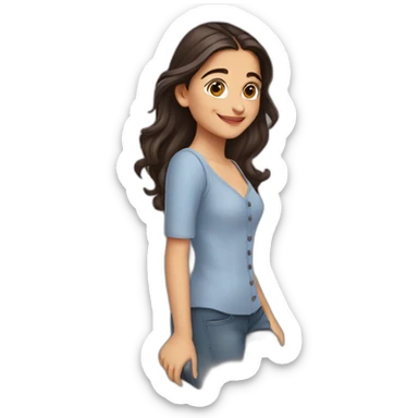 Alia bhatt sticker