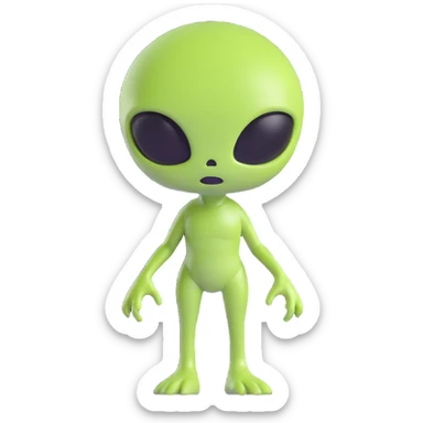 alien sticker