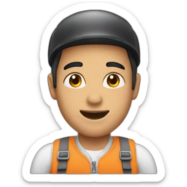  delivery rider sticker