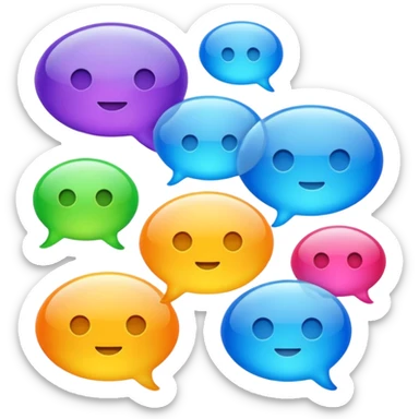 chat service sticker