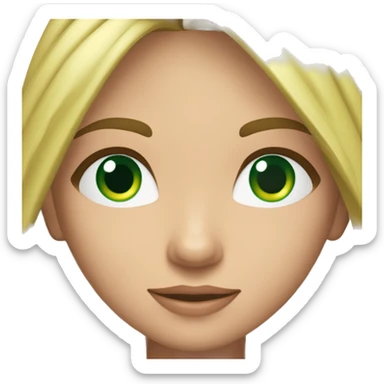 Una persona de pelo lacio y largo de piel morena y color de ojos verdes jugando en un playstation 4 sticker