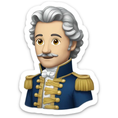 Louis de Pointe du Lac sticker