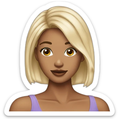 Instagram model sticker