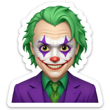 heath ledger joker scary sticker