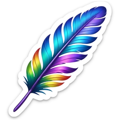 Generate an emoji of mor pankh sticker