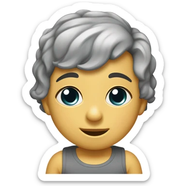 braco de weimar de 5 meses sticker