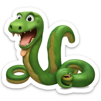 Criar uma balança com serpente, e dois ramos de trigo   sticker