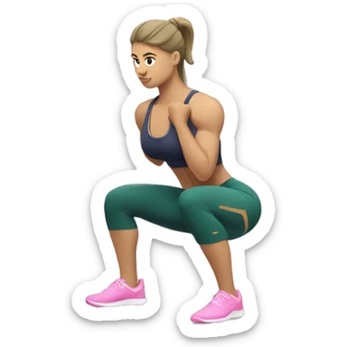 bulgarian split squats sticker