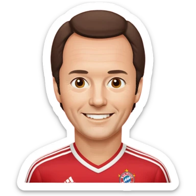 FC Bayern Munich Franz Beckenbauer in 1970s sticker