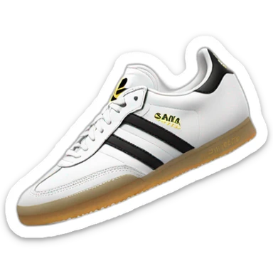 Adidas samba shoes sticker