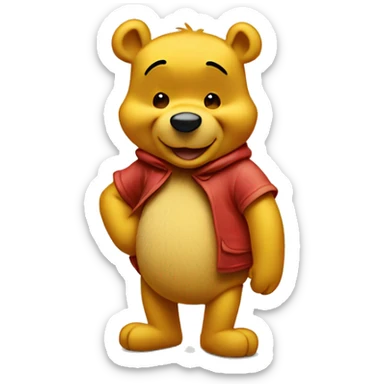 Winnie the Pooh  sticker