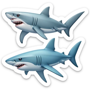Sharks gone sticker
