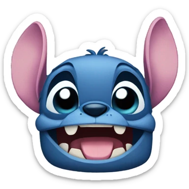Stitch sticker