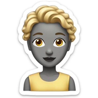 Dieu sexe fille sticker