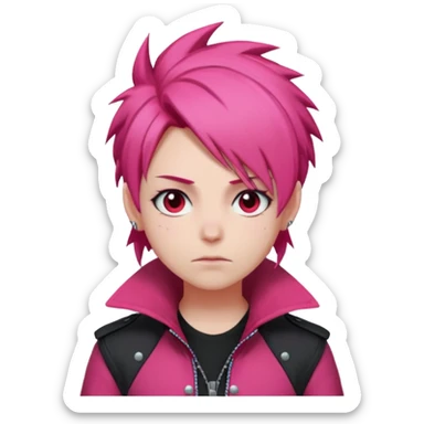 Tenna from deltarune sticker