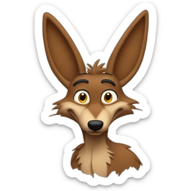 Wile E. Coyote sticker