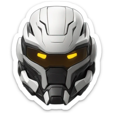  Crytek Crysis Video game Prophet character nanosuit helmet sticker
