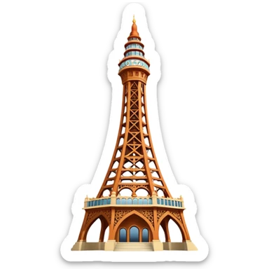 Blackpool Tower sticker