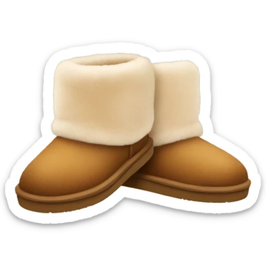UGG slippers  sticker