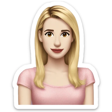 Emma roberts sticker