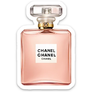 Chanel perfume  sticker