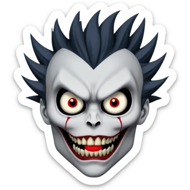 Ryuk from Death Note sticker