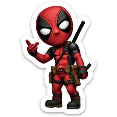Deadpool sticker