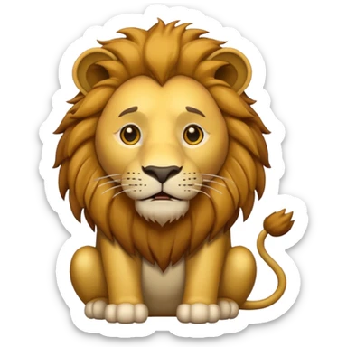 Lion from Film Studios sticker