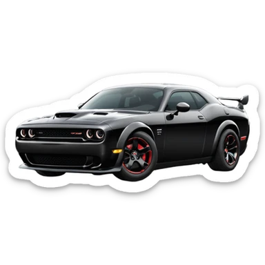 Dodge hell cat sticker