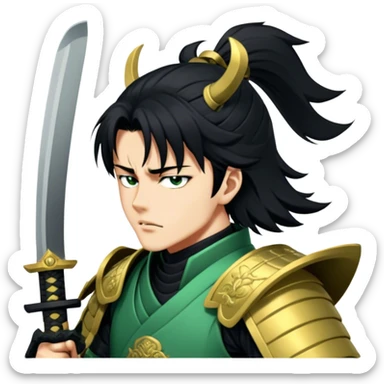 Samurai Guardian sticker