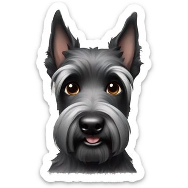 Scottish terrier sticker