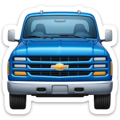 Modern Chevrolet truck sticker