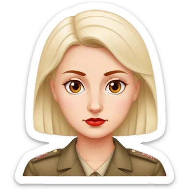 woman polish far-right nationalist sticker