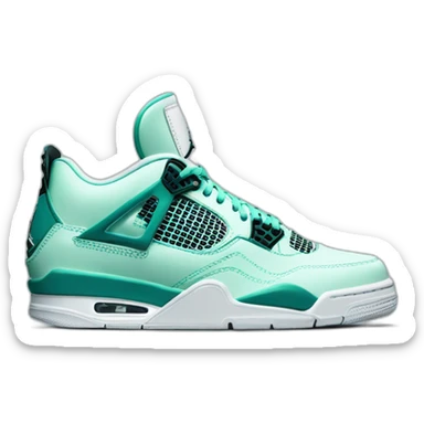 Jordan 4 seafoam sticker