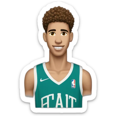 Lamelo ball sticker