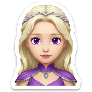 Tu peux créer un emojis de deanerys Targaryen sticker