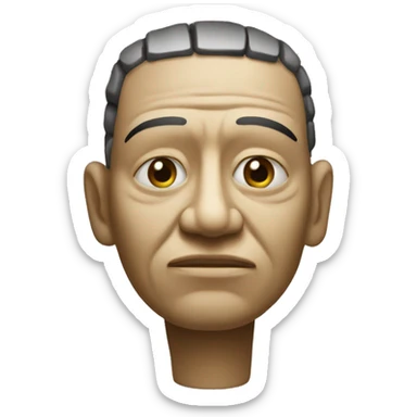 a "Cabeza Clava" of the "Chavin Culture" sticker