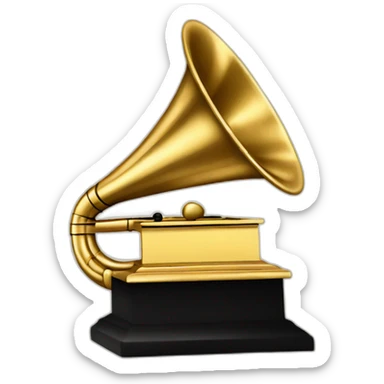 Grammy award sticker