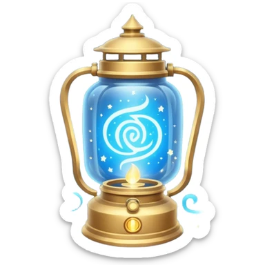 cosmic magic lantern object icon, floating lantern with arcane energy, swirling stars inside, glowing ancient runes, epic fantasy aura, 3D cartoon, mobile game icon style, centered, clean background, no text, no watermark
 sticker
