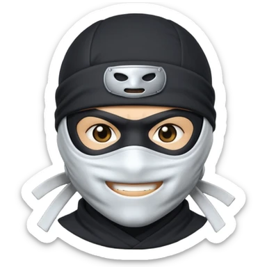 😍🥷🏻 sticker