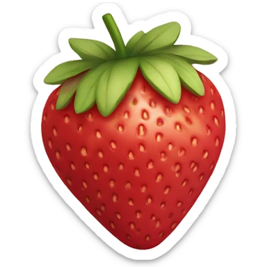 strawberry  sticker