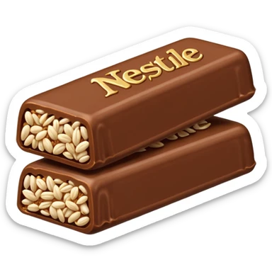 Nestle crunch bar emoji sticker