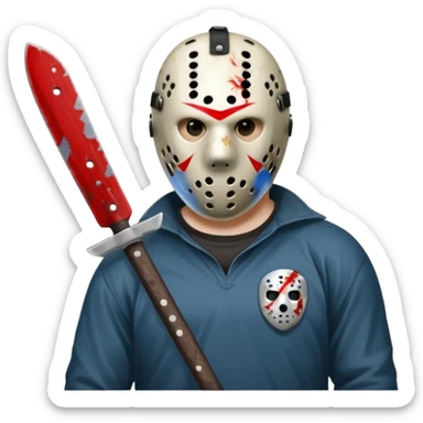 Jason voorhees  sticker