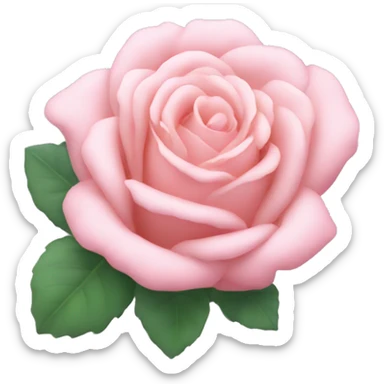 Cœur pastel rose sticker